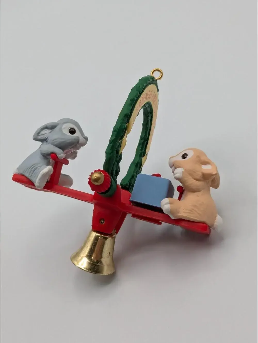 Hallmark Keepsake Friends Are Fun 1991, Features Movement, Vintage Ornament